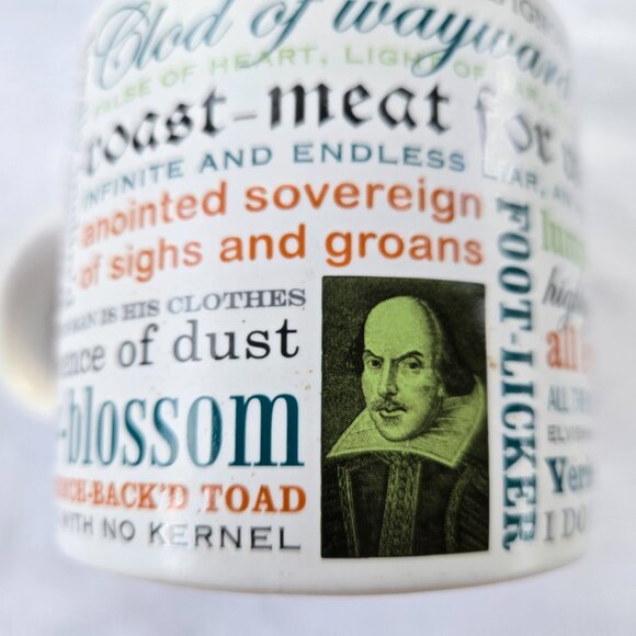 Shakespeare insults coffee mug with both mean and witty insults - Picture 5 of 7